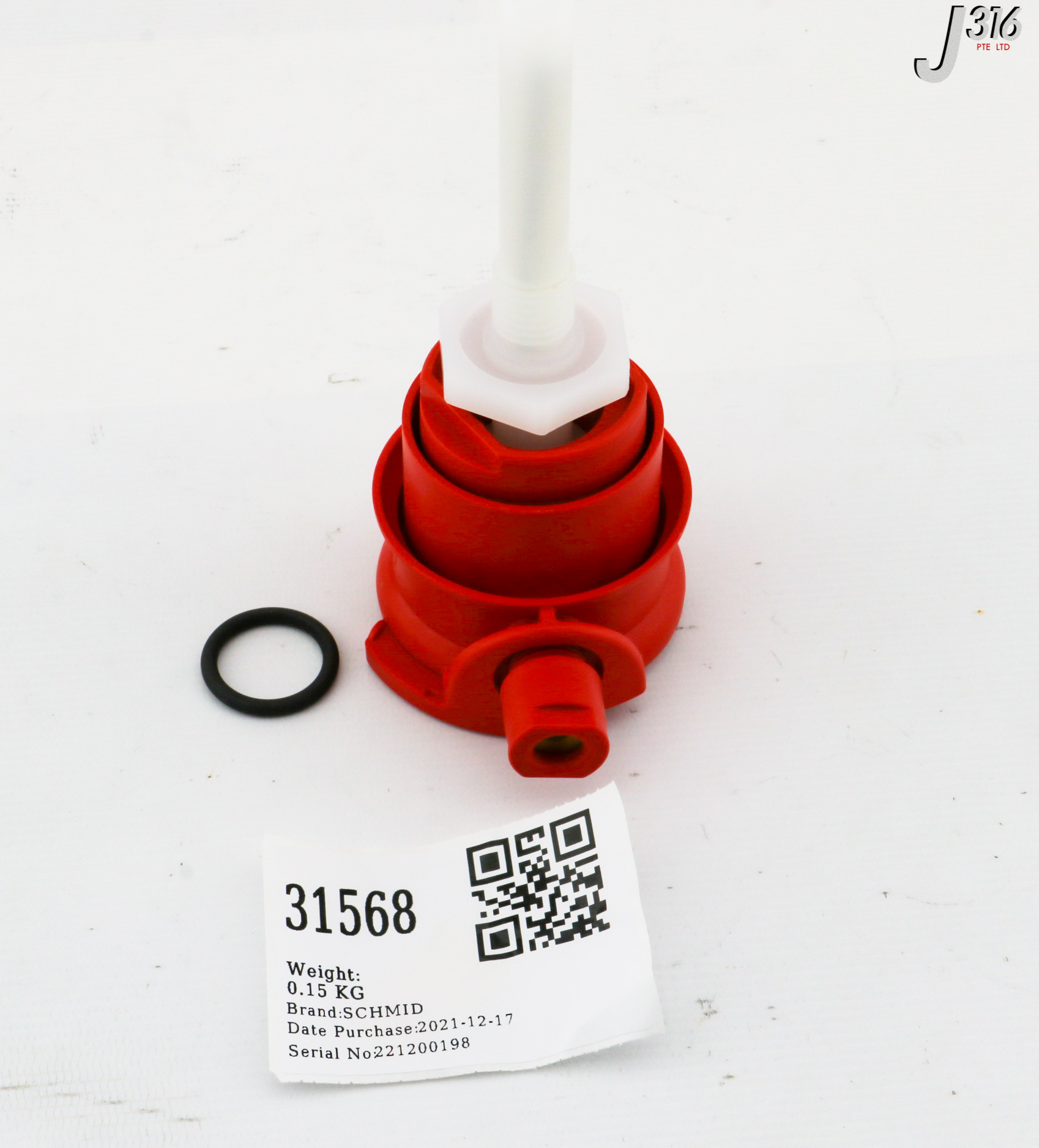 Ｌ 31568 SCHMID TEMPERATURE SENSOR, 0-100 C, 3911080001 TF 10-8/LC-L